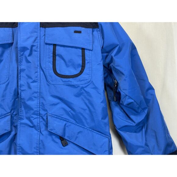 Backhill Snowboarding Co Kids XXL 14 Blue Winter Ski Snow Jacket Hooded - Picture 15 of 16